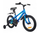 Велосипед двухколесный 16 JUSTER синий 165JUSTER.BL23