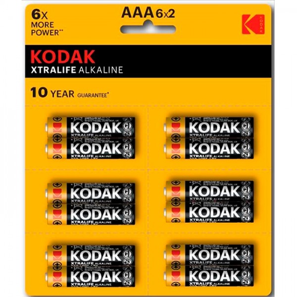 Элемент питания LR 3 Kodak Xtralife 2/6xB  цена за 1 шт 193134
