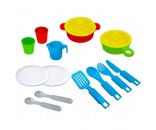 Набор посуды НП02 15 предмета Green Plast