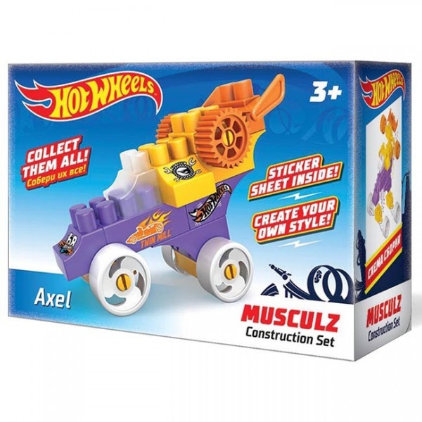 Конструктор Bauer 710 hot wheels серия musculz Axel
