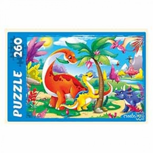 Пазл 260 Динозавры № 5 П260-5134