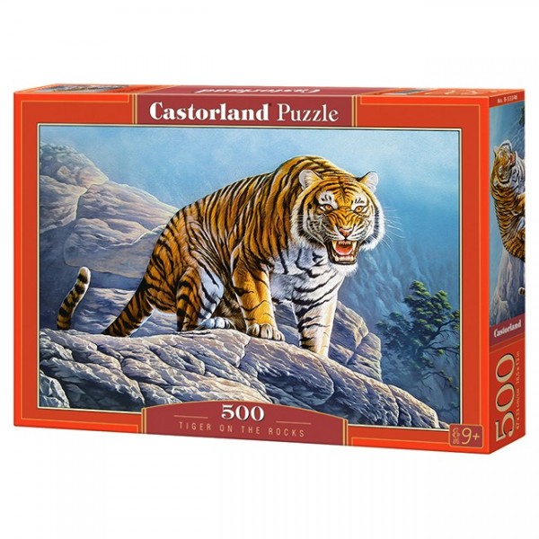 Пазл 500 Тигр на горе В-53346 Castor Land