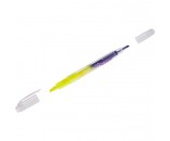 Текстовыделитель двухсторонний Crown Multi Hi-Lighter Twinжелтый/фиолетовый 3/2мм H2-1000