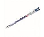 Ручка гелевая синий Berlingo Standard 0,5мм, грип, игольчатый стержень CGp_50012